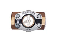 S13 Series Threaded Flapper Double Window Carbon Steel, Bronze or Stainless Steel Sight Flow Indicators