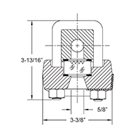 Series H13 Medium Pressure Reflex and Transparent Armored Gauges (H13B-R11-05NE-AAA-BLL) - 2