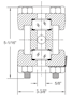 Series-H14B-High-Pressure-Armored-Level-Gauges-Transparent-Dimensions